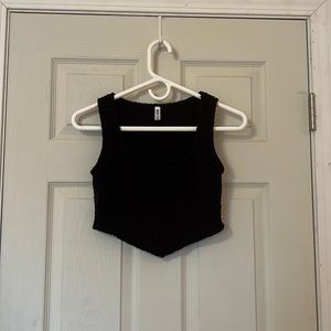 Fuzzy tank top